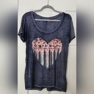 Southwest print tshirt